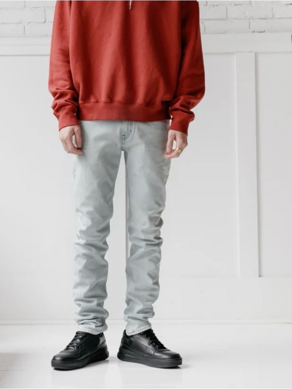 Acne Studios Blå Konst Mens Light Blue Jeans